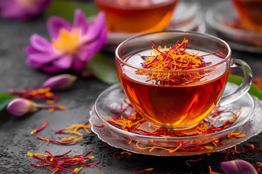 خواص دمنوش زعفران برای اعصاب 